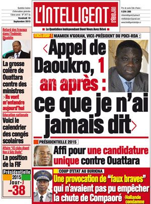 L’intelligent d’Abidjan N° 3477