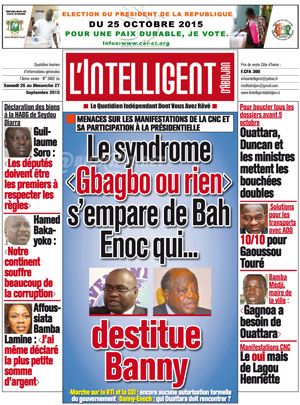 L’intelligent d’Abidjan N° 3482