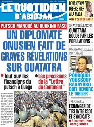 Le Quotidien d’Abidjan N° 1558
