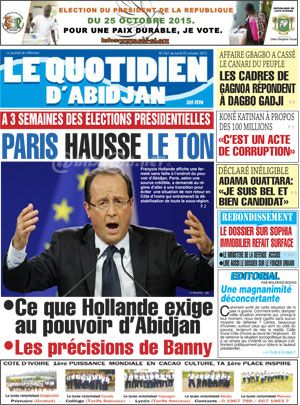 Le Quotidien d’Abidjan N° 1561