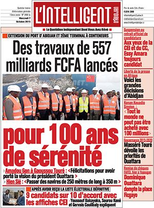 L’intelligent d’Abidjan N° 3490