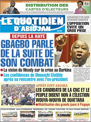 Le Quotidien d’Abidjan N° 1564
