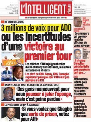 L’intelligent d’Abidjan N° 3494