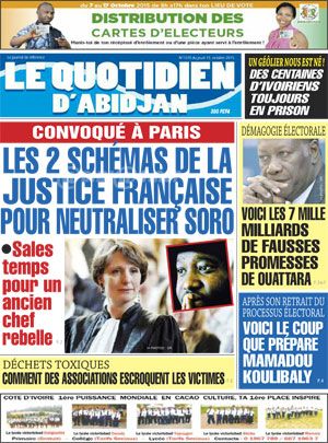 Le Quotidien d’Abidjan N° 1570