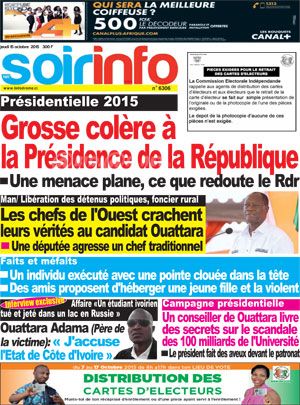 Soir Info N° 6306