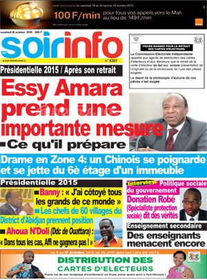 Soir Info N° 6307