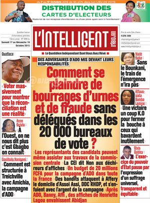 L’intelligent d’Abidjan N° 3499