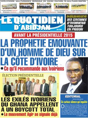 Le Quotidien d’Abidjan N° 1573