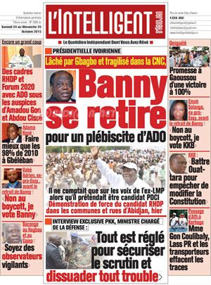 L’intelligent d’Abidjan N° 3505