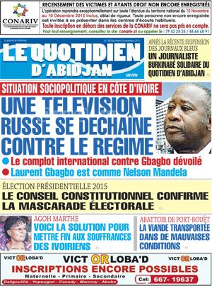 Le Quotidien d’Abidjan N° 1583