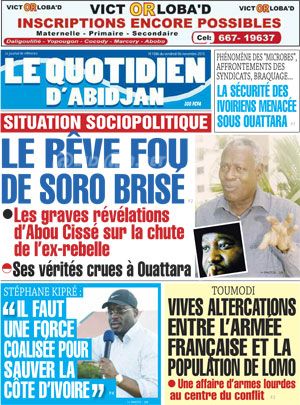 Le Quotidien d’Abidjan N° 1586
