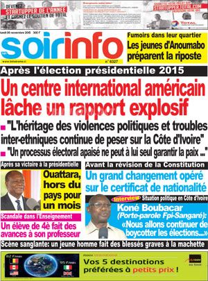 Soir Info N° 6327