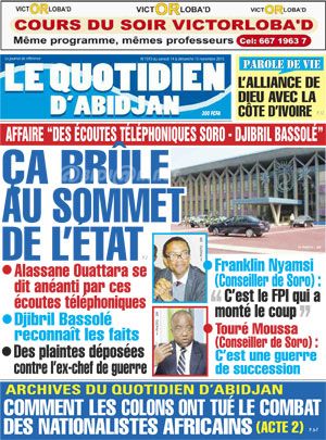 Le Quotidien d’Abidjan N° 1593