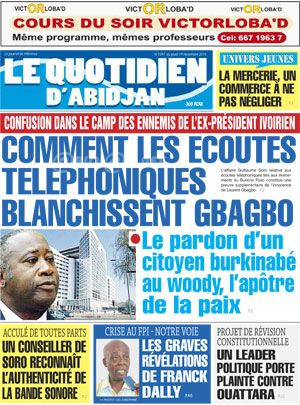 Le Quotidien d’Abidjan N° 1597