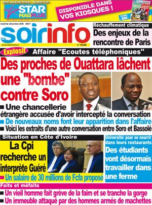 Soir Info N° 6346