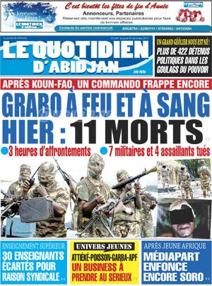 Le Quotidien d’Abidjan N° 1609