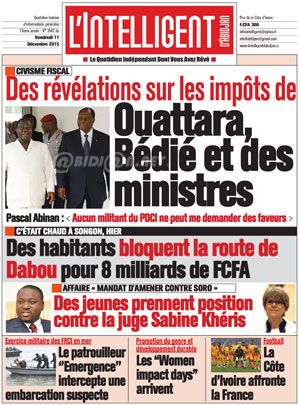 L’intelligent d’Abidjan N° 3542