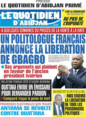 Le Quotidien d’Abidjan N° 1628