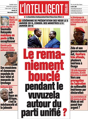 L’intelligent d’Abidjan N° 3550