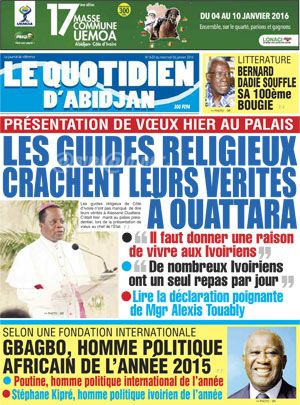 Le Quotidien d’Abidjan N° 1633