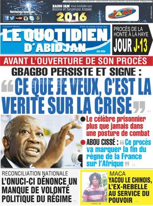 Le Quotidien d’Abidjan N° 1641