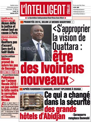 L’intelligent d’Abidjan N° 3564