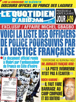 Le Quotidien d’Abidjan N° 1644