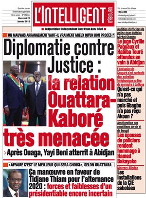 L’intelligent d’Abidjan N° 3565