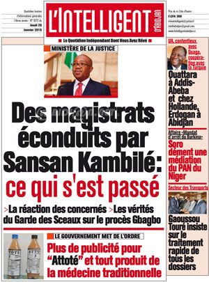 L’intelligent d’Abidjan N° 3572