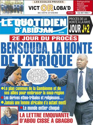 Le Quotidien d’Abidjan N° 1654