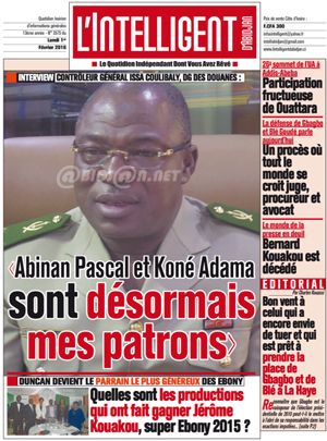 L’intelligent d’Abidjan N° 3575