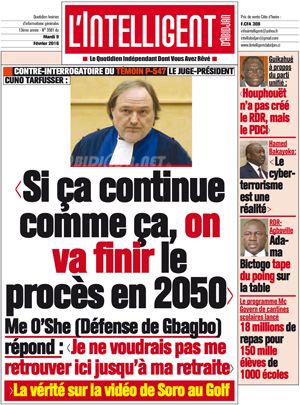 L’intelligent d’Abidjan N° 3581