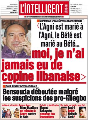 L’intelligent d’Abidjan N° 3582