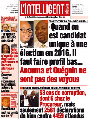 L’intelligent d’Abidjan N° 3583