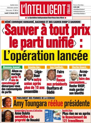 L’intelligent d’Abidjan N° 3585