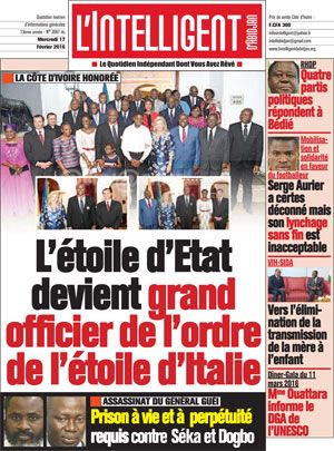 L’intelligent d’Abidjan N° 3587