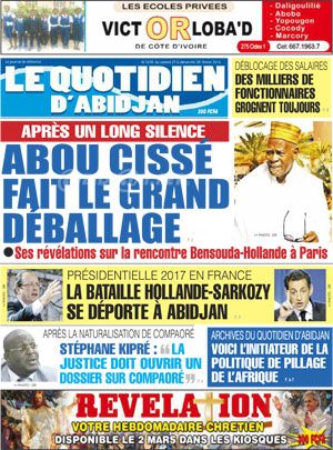 Le Quotidien d’Abidjan N° 1678