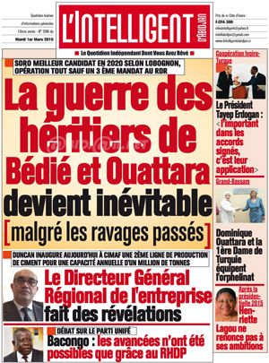 L’intelligent d’Abidjan N° 3596