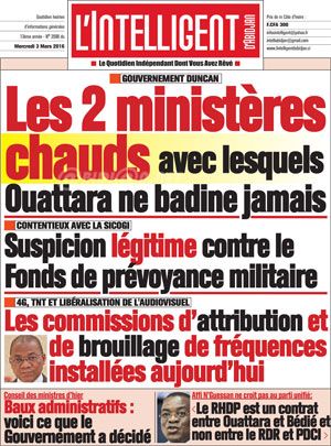 L’intelligent d’Abidjan N° 3598