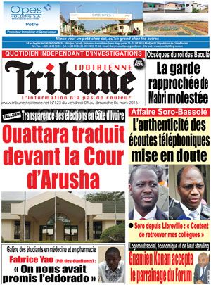 La Tribune Ivoirienne N° 123