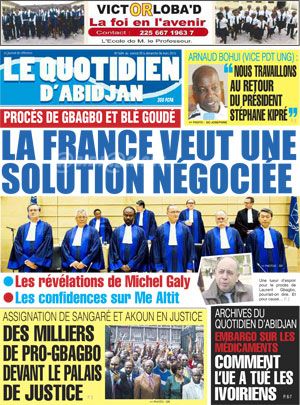 Le Quotidien d’Abidjan N° 1684