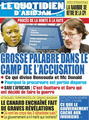 Le Quotidien d’Abidjan N° 1694