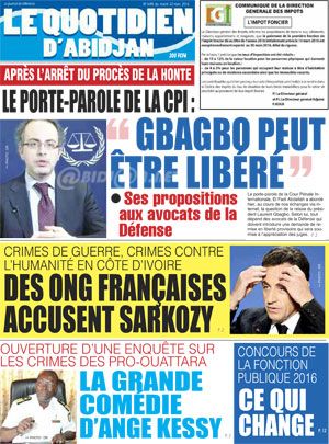 Le Quotidien d’Abidjan N° 1698