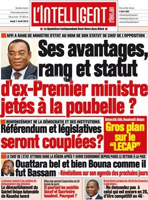 L’intelligent d’Abidjan N° 3623