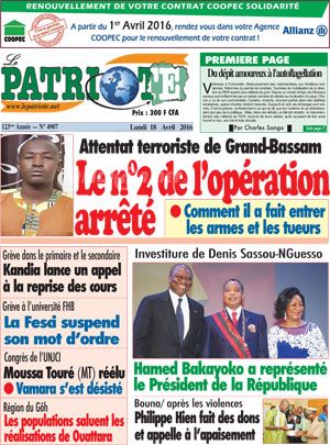 Le Patriote N° 4907