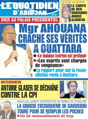 Le Quotidien d’Abidjan N° 1722