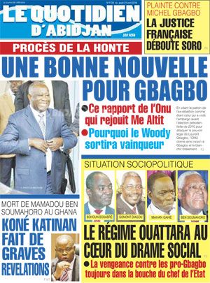 Le Quotidien d’Abidjan N° 1723