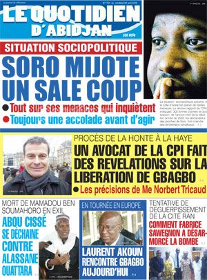 Le Quotidien d’Abidjan N° 1724