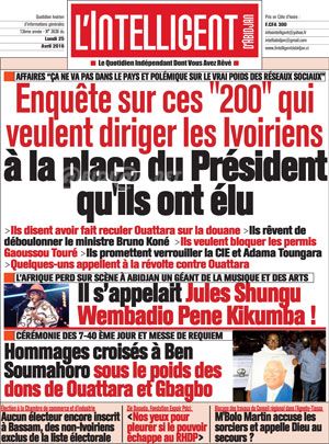 L’intelligent d’Abidjan N° 3636