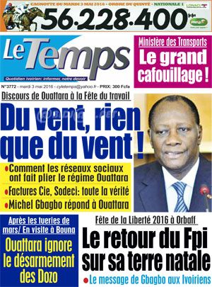 Le Temps N° 3772